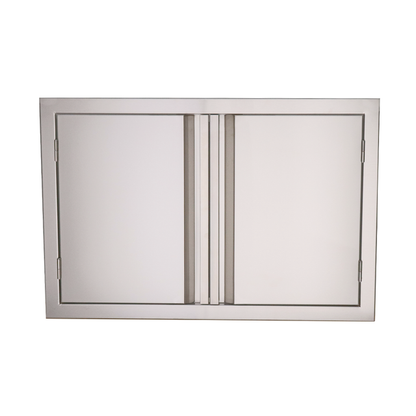 Renaissance Classic Series 33" x 22" Stainless Steel Double Doors