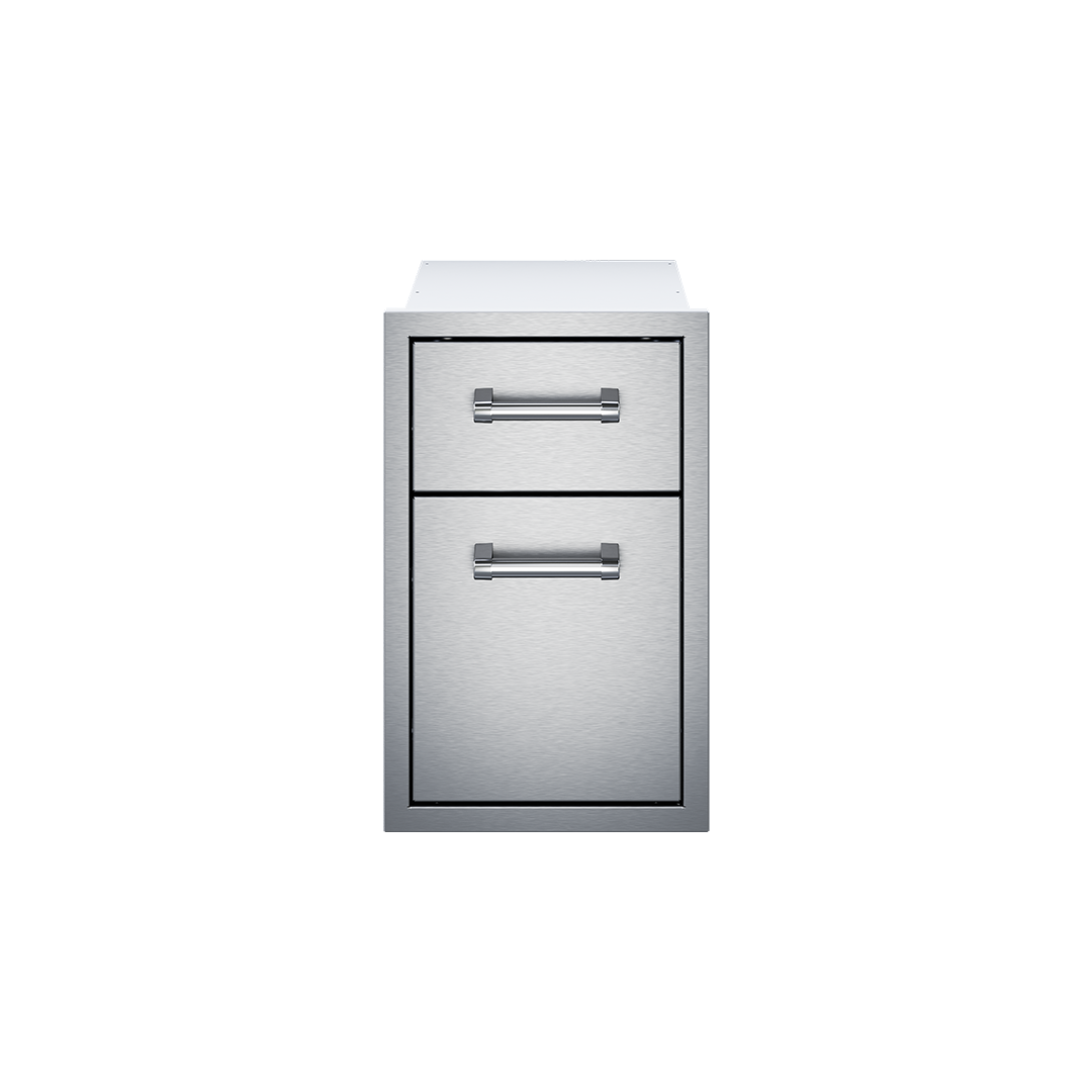 Delta Heat 13" Stainless Steel Double Storage Drawer