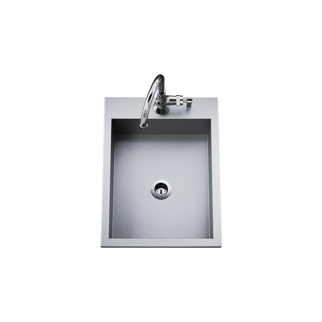 Delta Heat 15" Stainless Steel Outdoor Sink