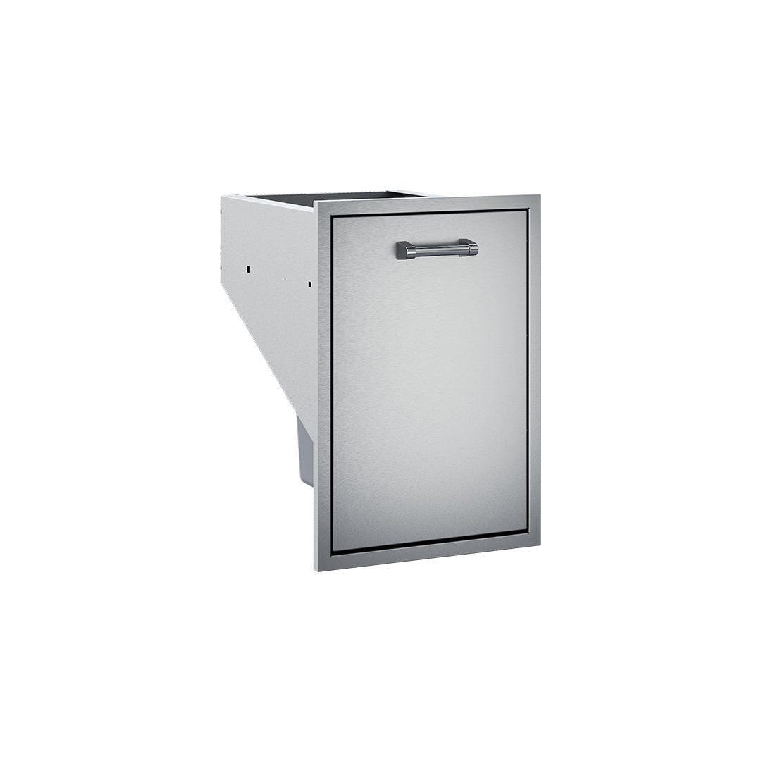 Delta Heat 18" Stainless Steel Tall Double Trash Drawer With Trash Can