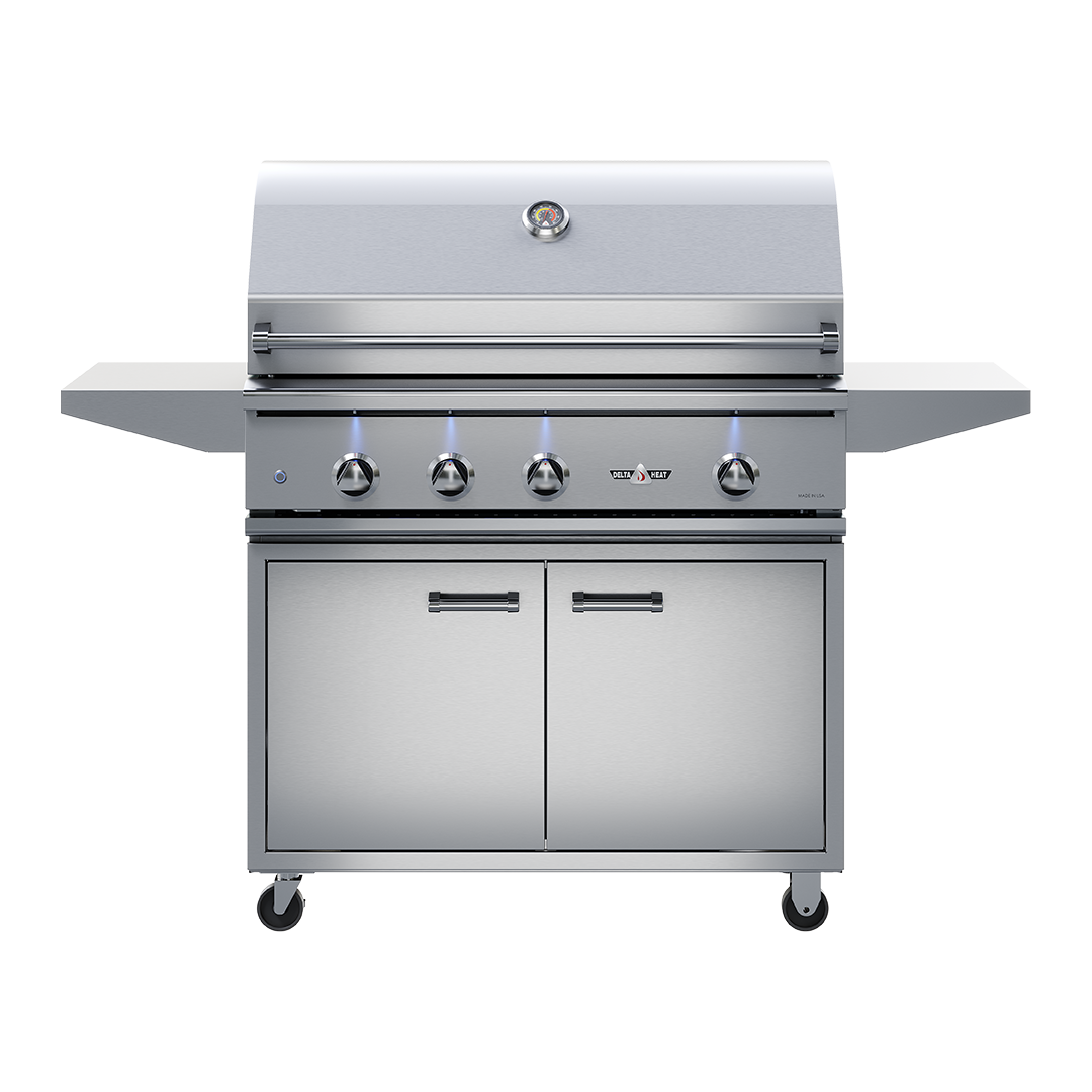 Delta Heat 38" Two Door Freestanding Grill Base