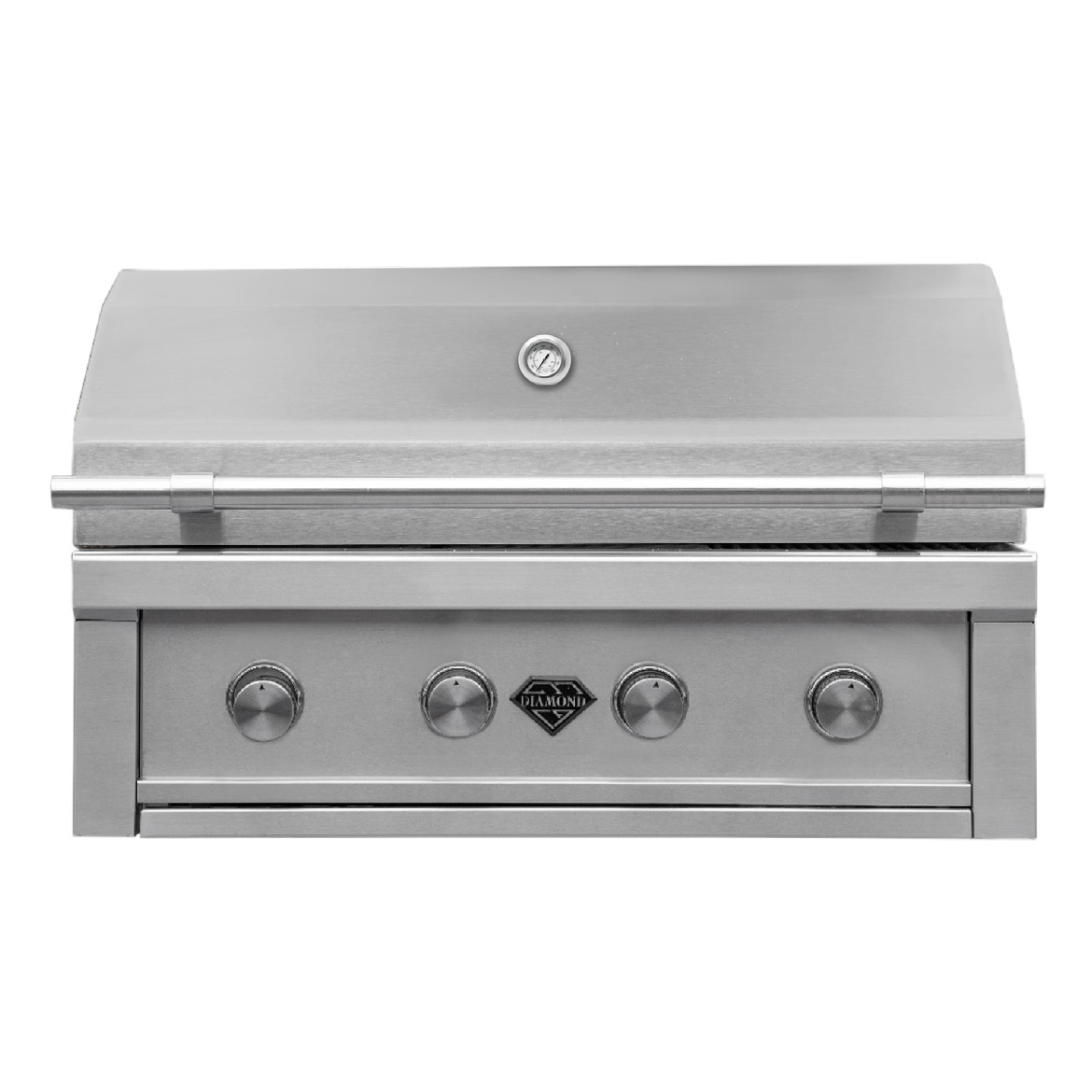 Diamond Grill BBQ 36" Stainless Steel Natural Gas 4-Burner Grill