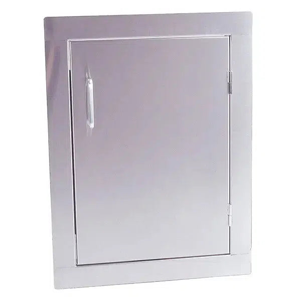 Dragon Fire 17" Large Vertical Left Open Stainless Steel Single Door