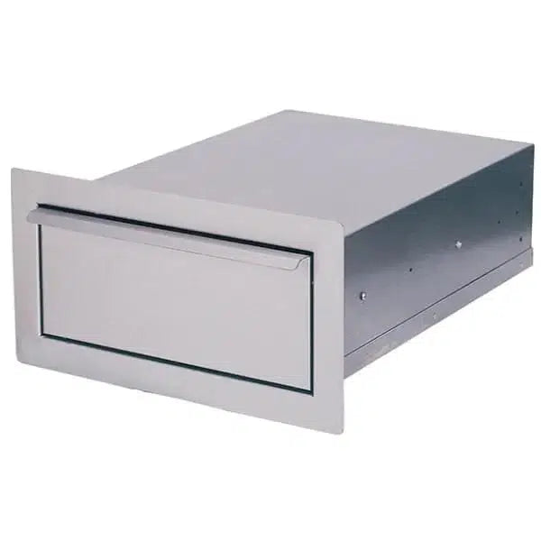 Dragon Fire 17" Single Stainless Steel Storage Drawer