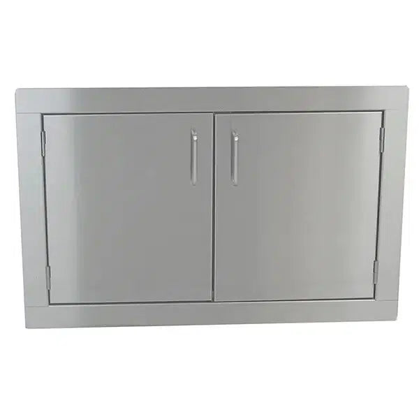 Dragon Fire 30" Small Stainless Steel Double Doors