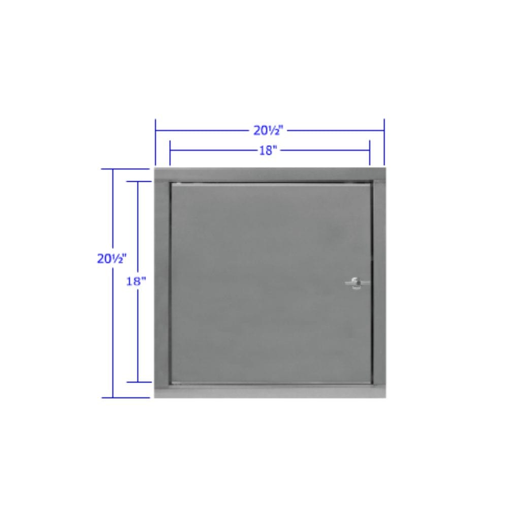 Electrichef 18" x 18" Single Stainless Steel Access Door
