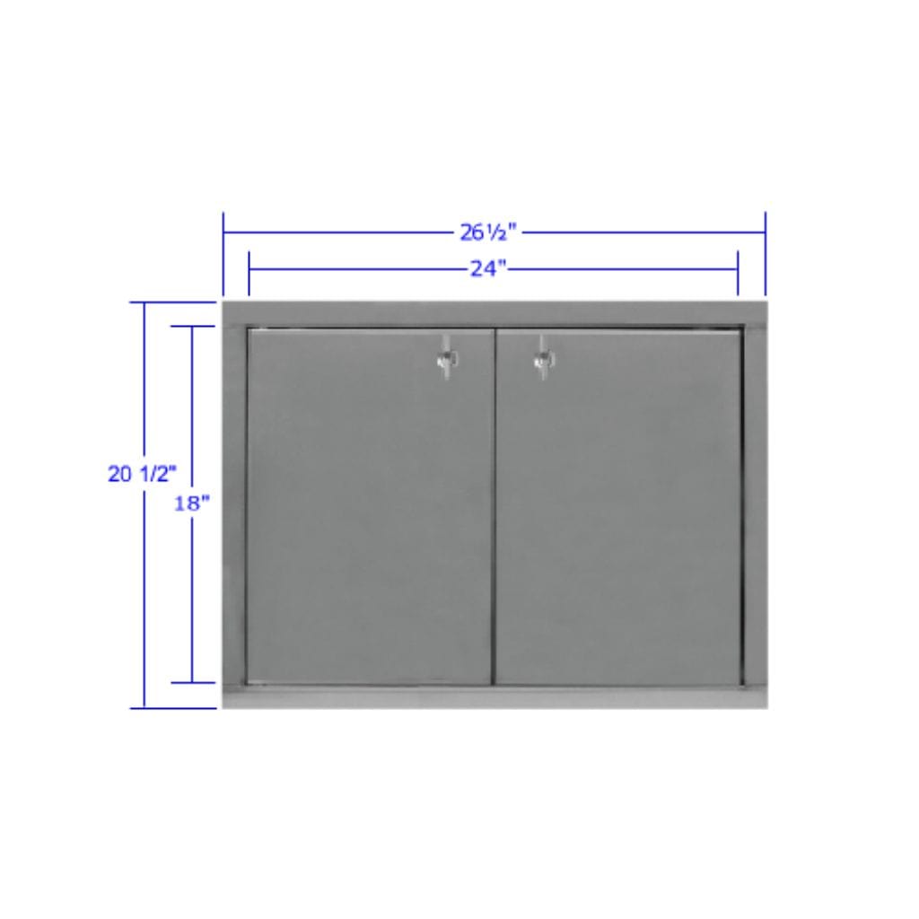 Electrichef 18" x 24" Dual Stainless Steel Access Door