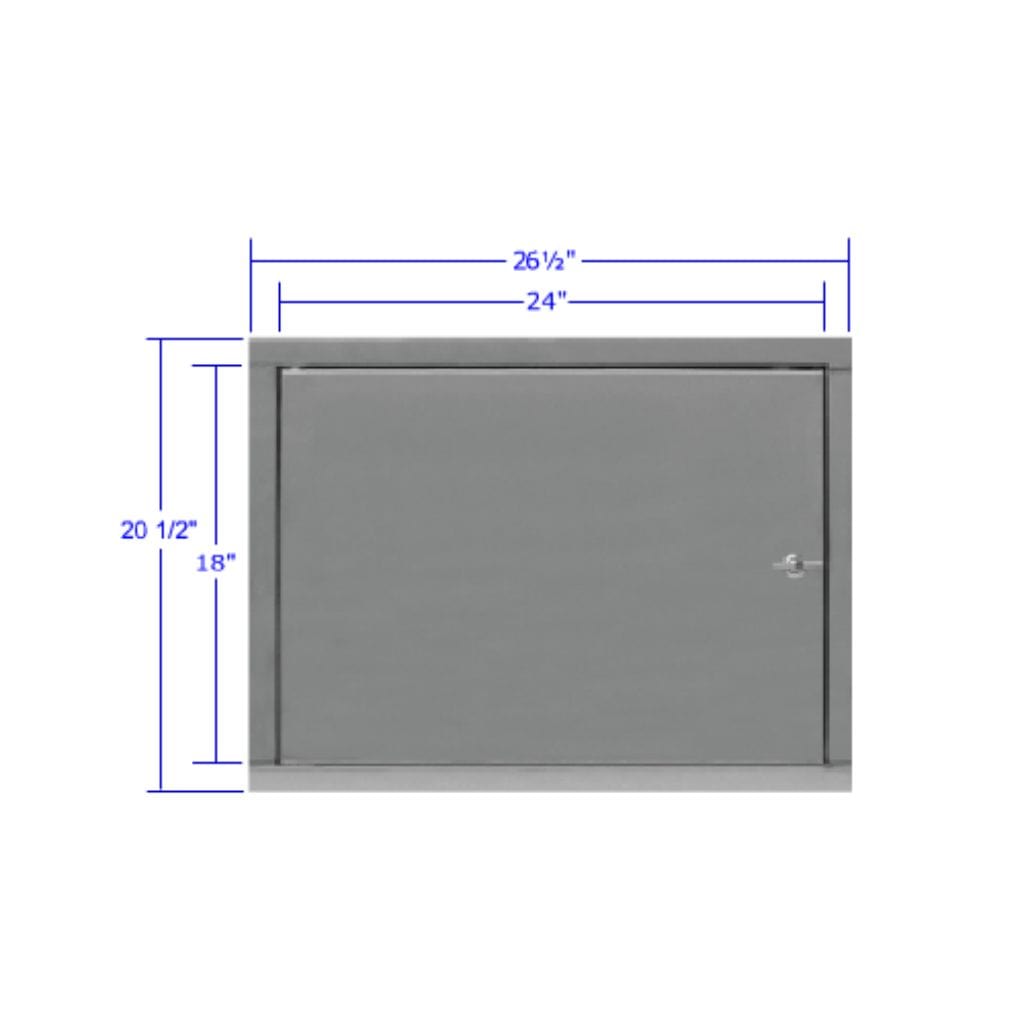 Electrichef 18" x 24" Single Stainless Steel Access Door