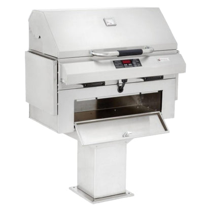 ElectriChef Ruby 32" Pedestal-Base Outdoor Electric Grill