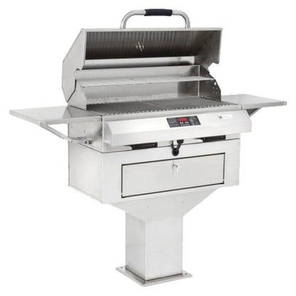 ElectriChef Ruby 32" Pedestal-Base Outdoor Electric Grill