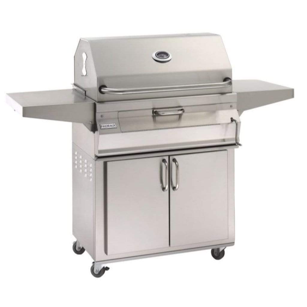Fire Magic 24" 22-SC01C-61 Legacy Freestanding Charcoal Grill w/ Analog Thermometer