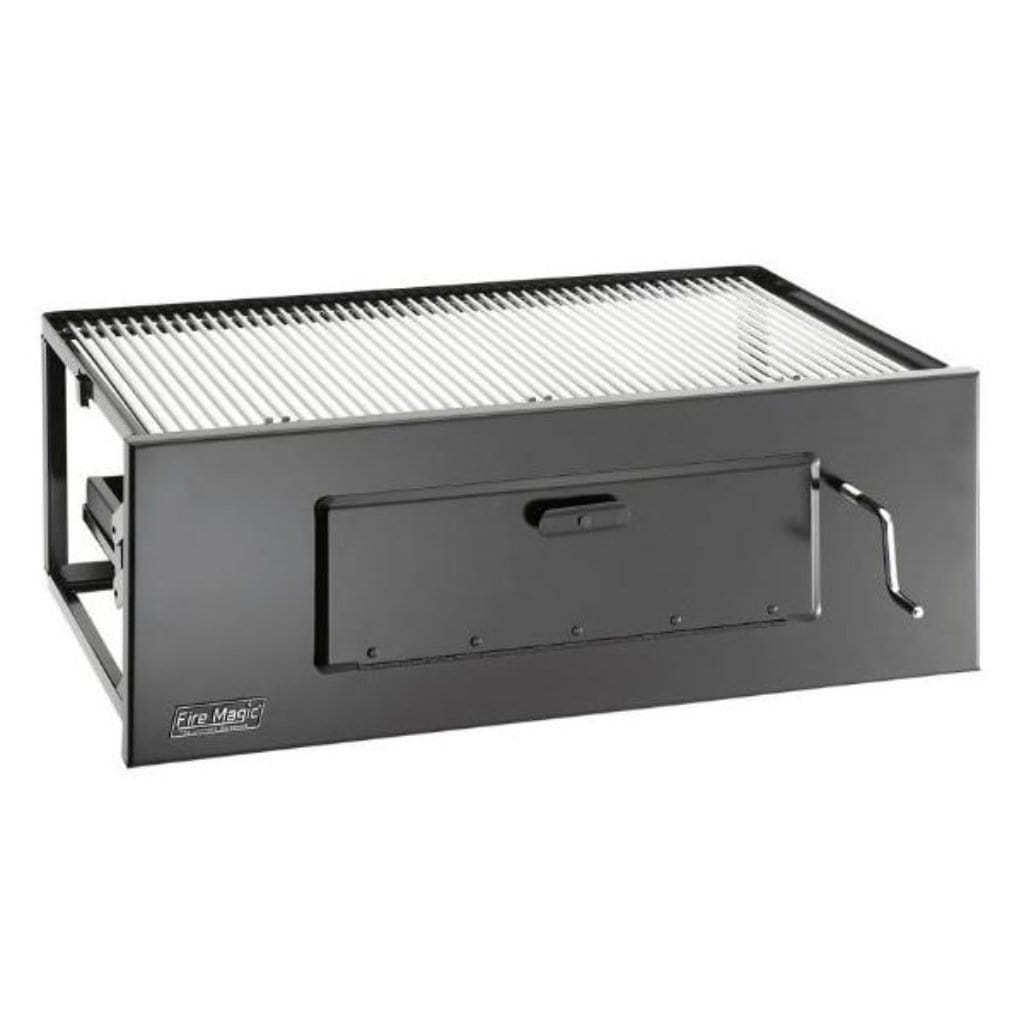 Fire Magic 24" Legacy Lift-A-Fire Built-In Charcoal Grill