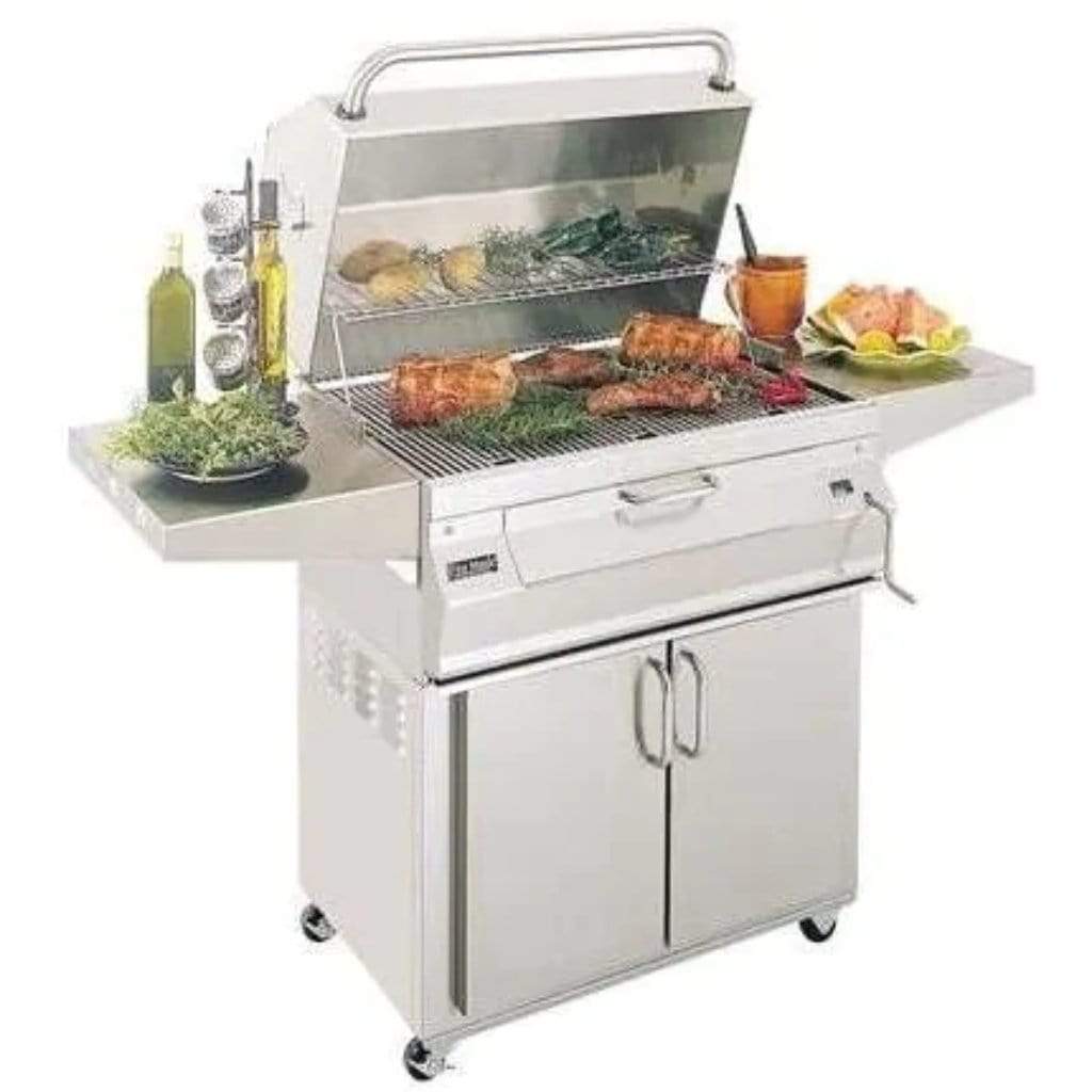 Fire Magic 30" 24-SC01C-61 Legacy Freestanding Charcoal Grill w/ Analog Thermometer