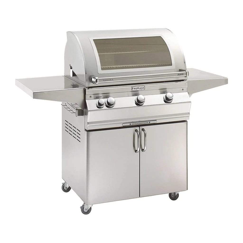 Fire Magic 30" 3-Burner Aurora A660s Gas Grill w/ Analog Thermometer