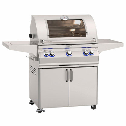 Fire Magic 30" 3-Burner Aurora A660s Gas Grill w/ Single Side Burner, Rotisserie & Analog Thermometer