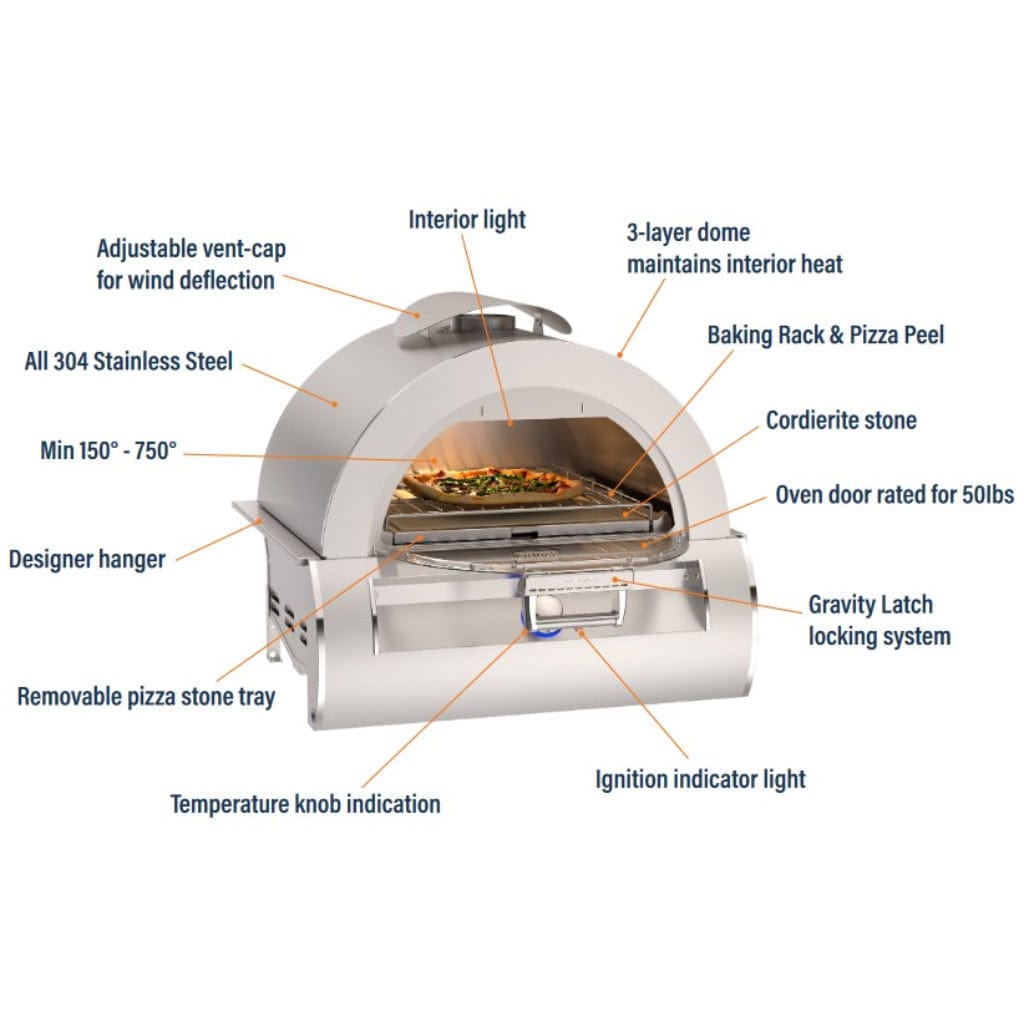 Fire Magic 30" 5600 Built-In Gas Pizza Oven