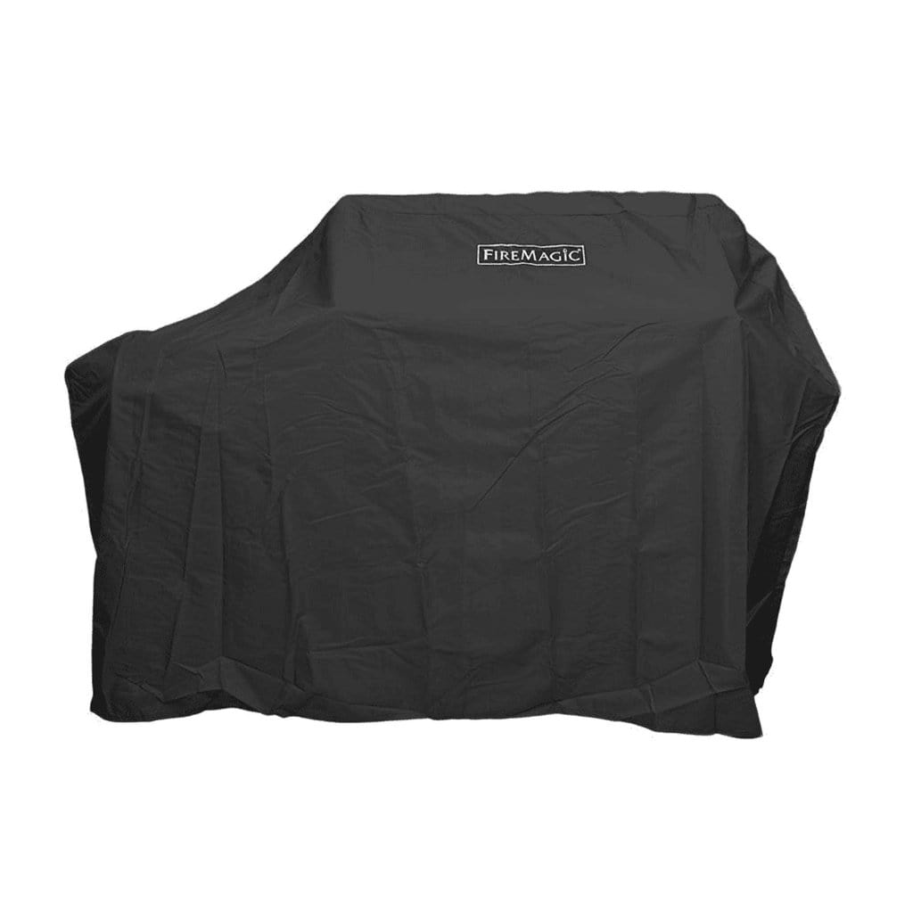 Fire Magic Black Protective Vinyl Cover for E660 or A660 Grill With Portable Cart Base