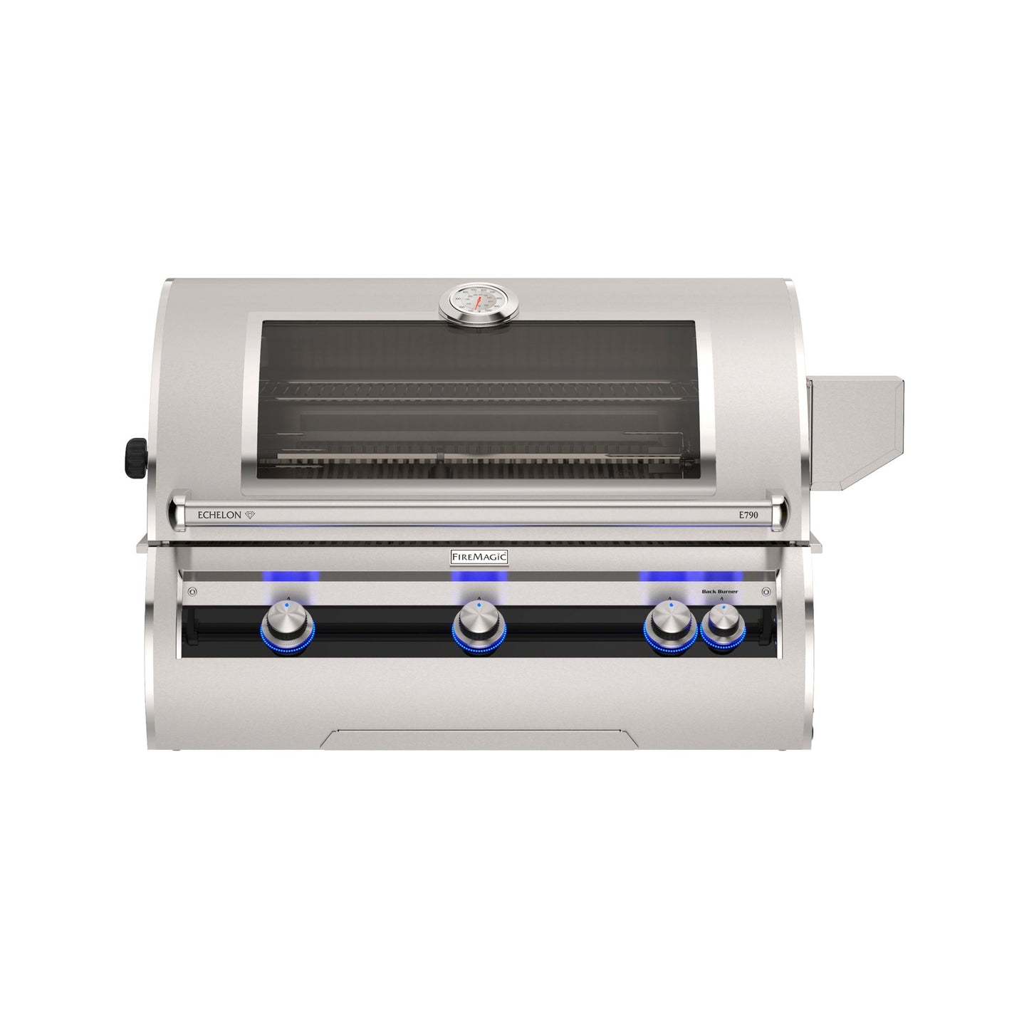 Fire Magic Echelon Diamond E790i 36" 3-Burner Built-In Gas Grill With Analog Thermometer and Optional Magic View Window
