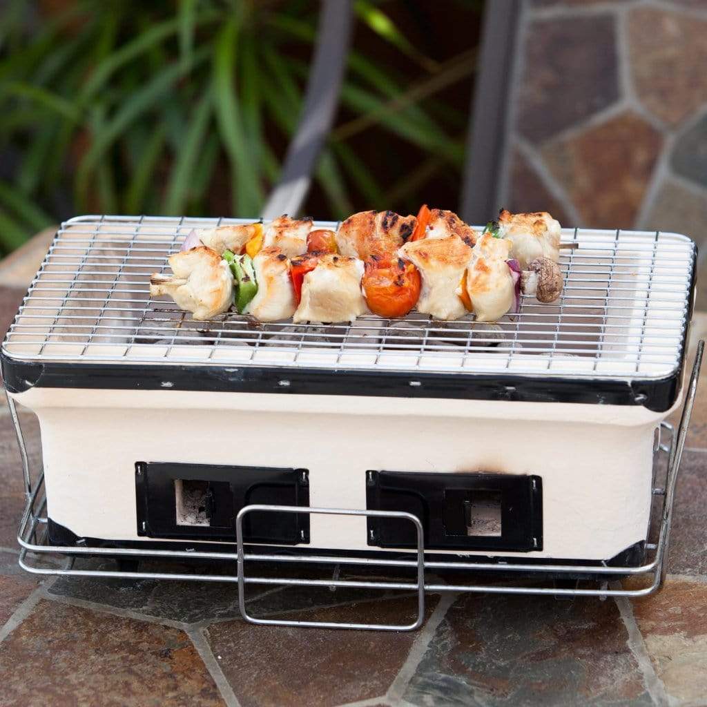 Fire sense round yakatori charcoal grill hotsell