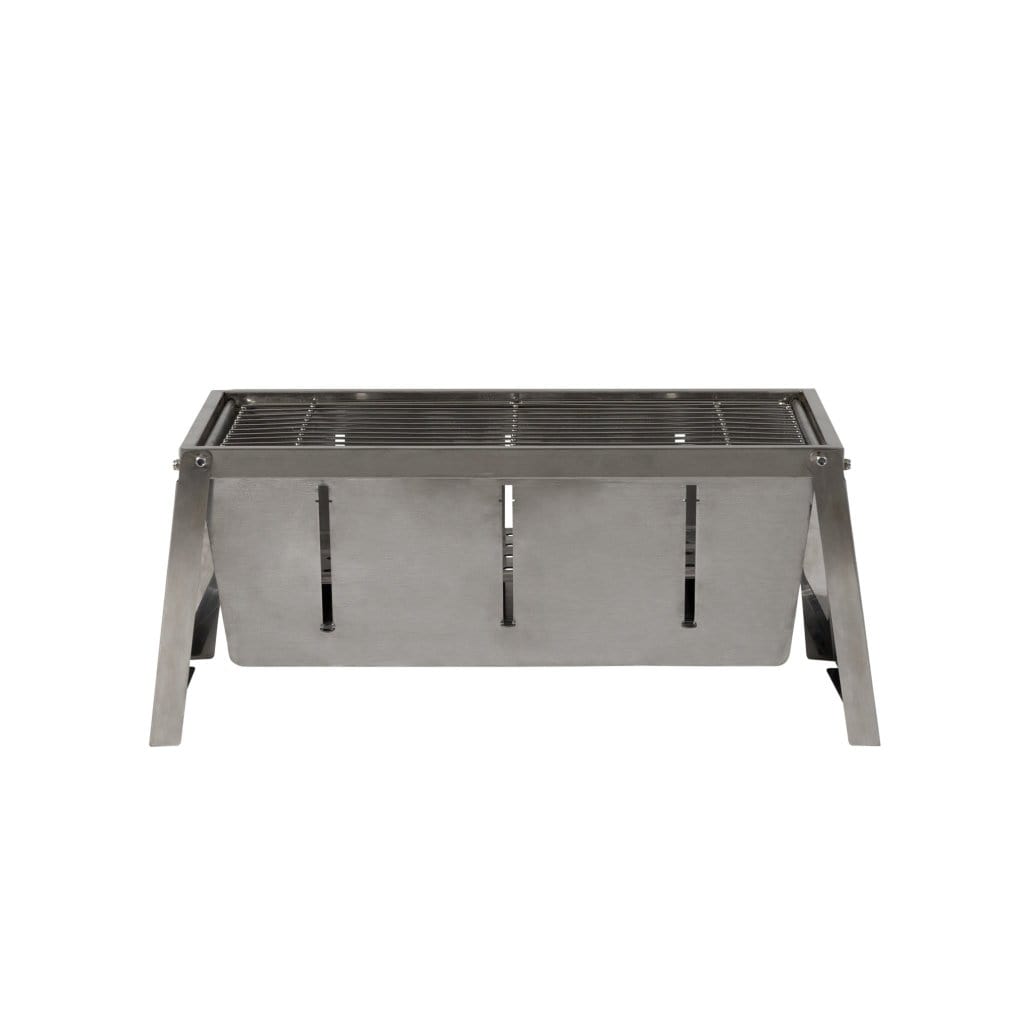 Fire Sense 18.5" Stainless Steel Foldaway Charcoal Grill