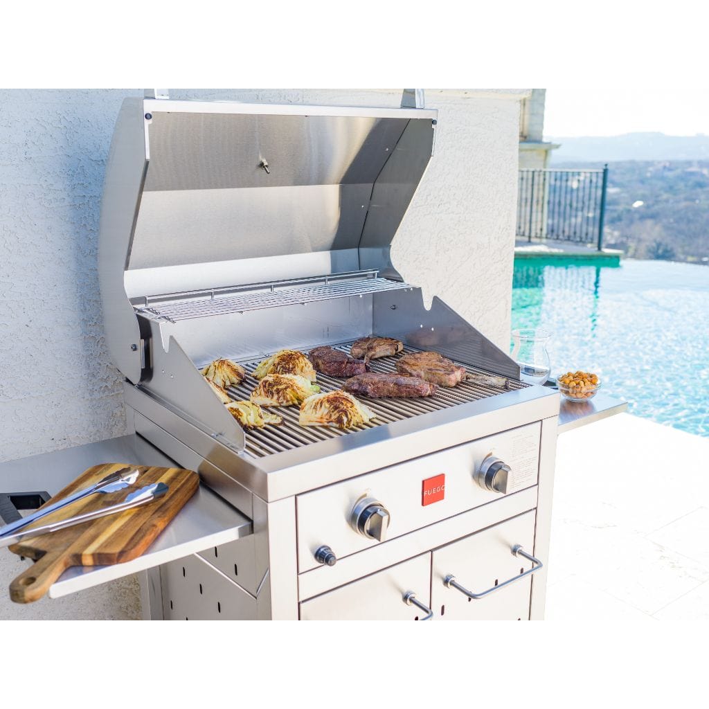 Fuego 27" 2-Burner F27S All 304 Stainless Steel Natural Gas Grill