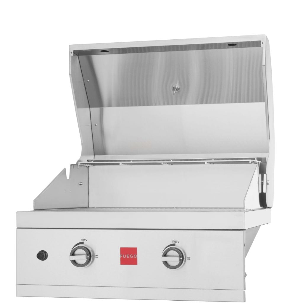 Fuego 27" 2-Burner F27S-B Built-in All 304 Stainless Steel Propane Grill