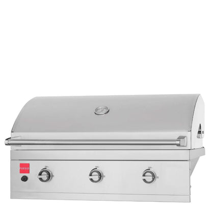 Fuego 36" 3-Burner F36S-B Built-in All 304 Stainless Steel Natural Gas Grill