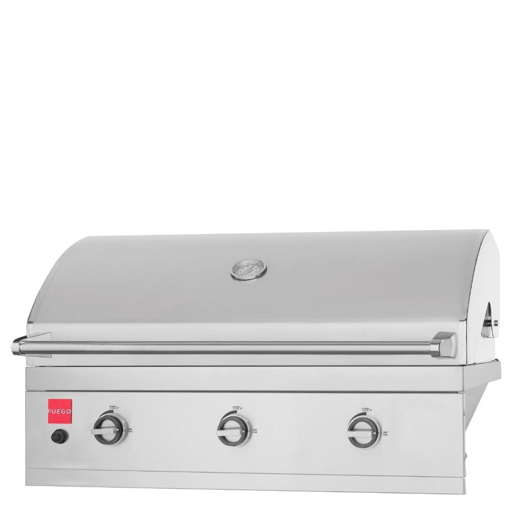 Fuego 36" 3-Burner F36S-B Built-in All 304 Stainless Steel Propane Grill