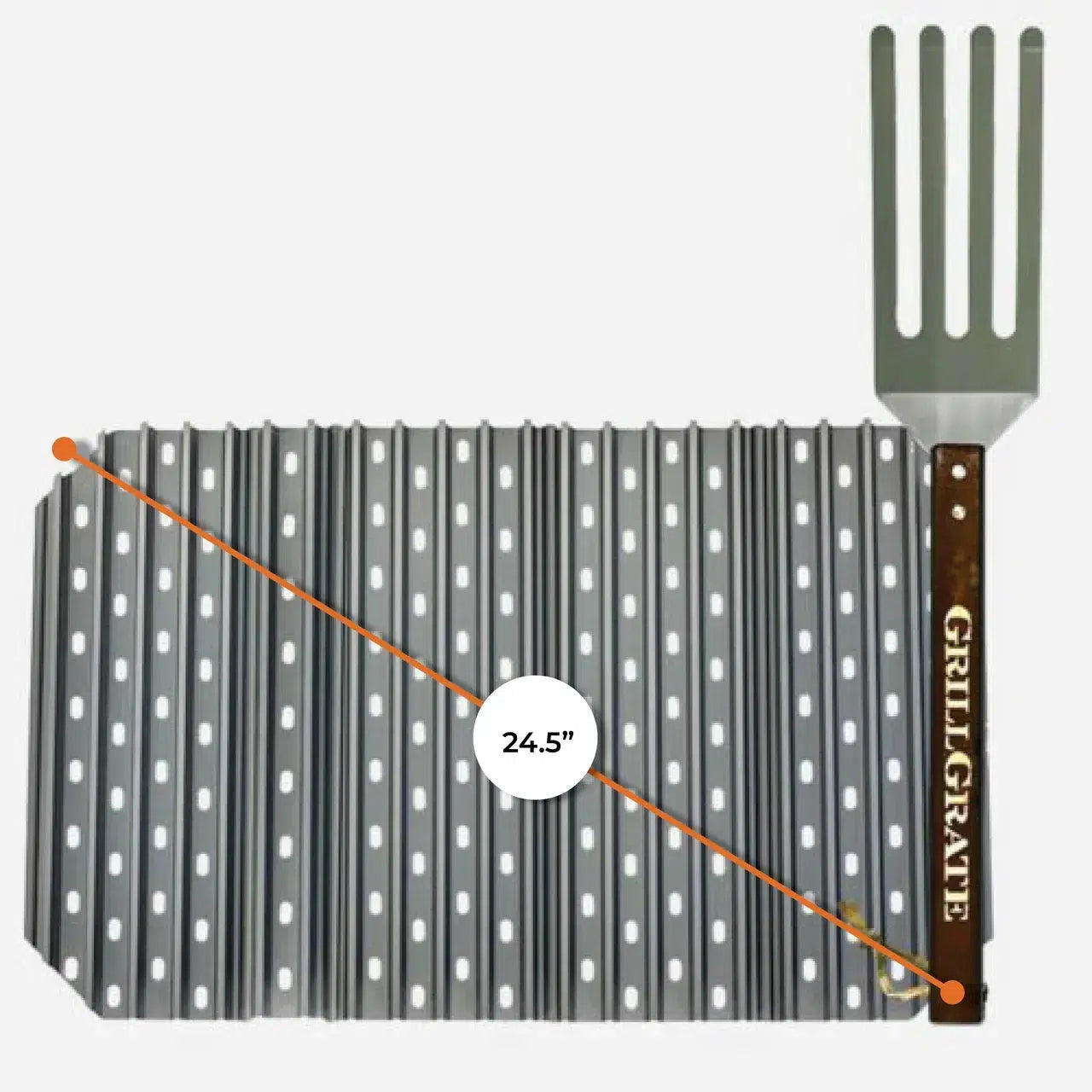 GrillGrate 2x15" Mitre Cut Grate Panels & 2x15" Grate Panels