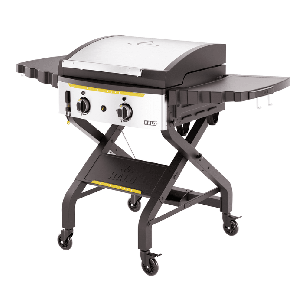 Halo Elite 2B Four Zone Two Burner Freestanding Outdoor Gas Griddle