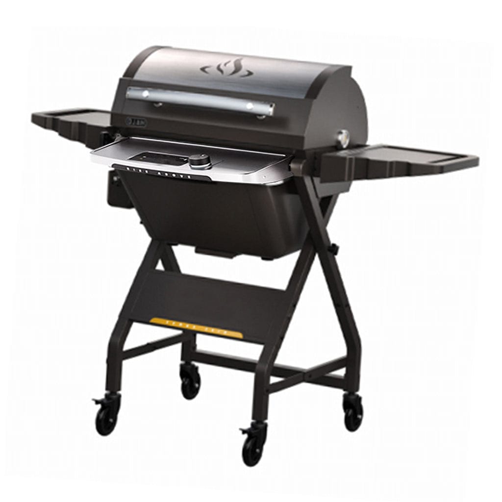 Halo Prime 1100 Portable Outdoor Pellet Grill with Cart