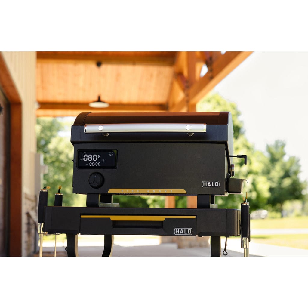 Halo Prime 300 Portable Outdoor Countertop Pellet Grill Grill