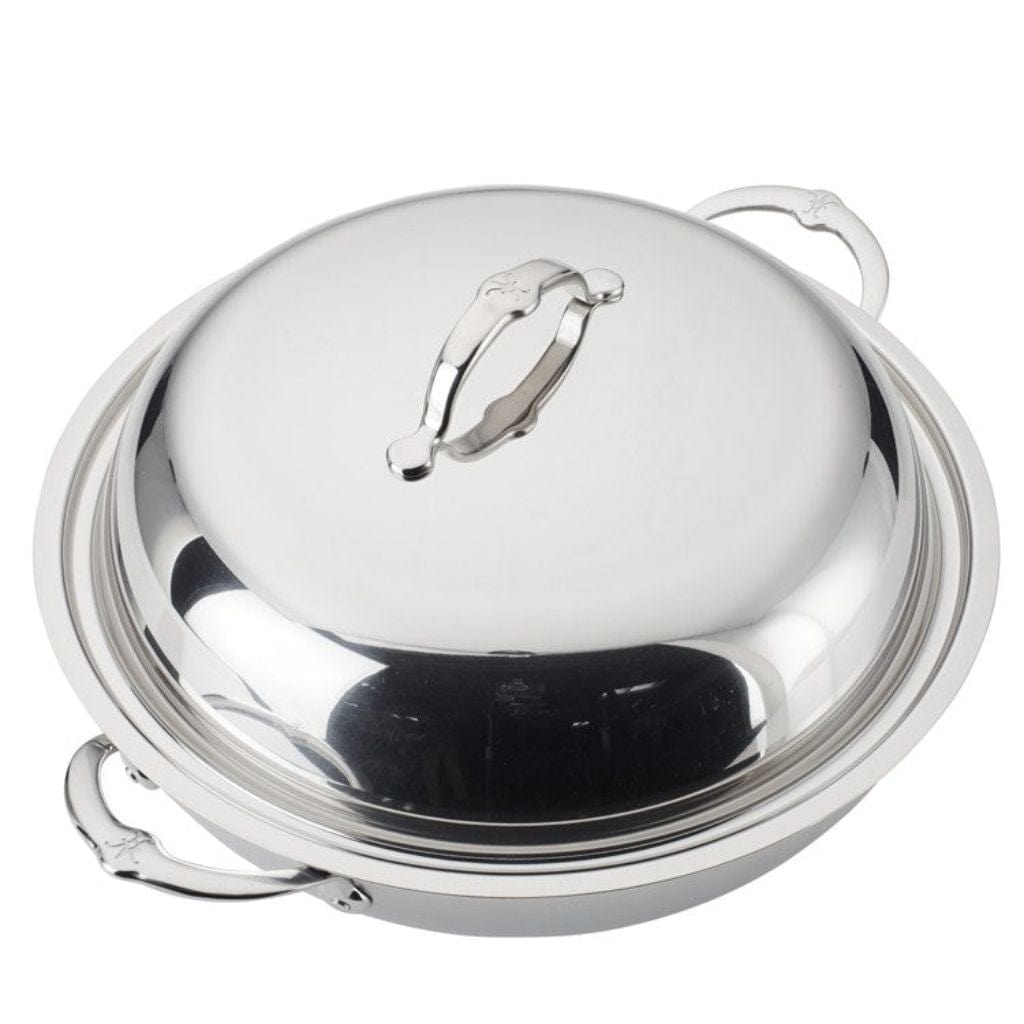 Hestan 14" ProBond Forged Stainless Steel Wok With Lid