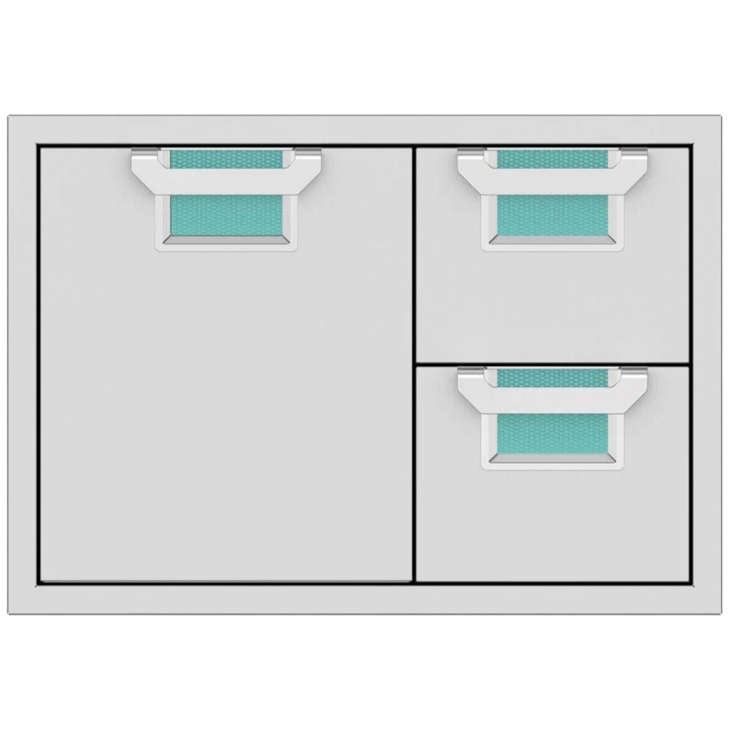 Hestan 30" Aspire Double Drawer and Door Storage Center
