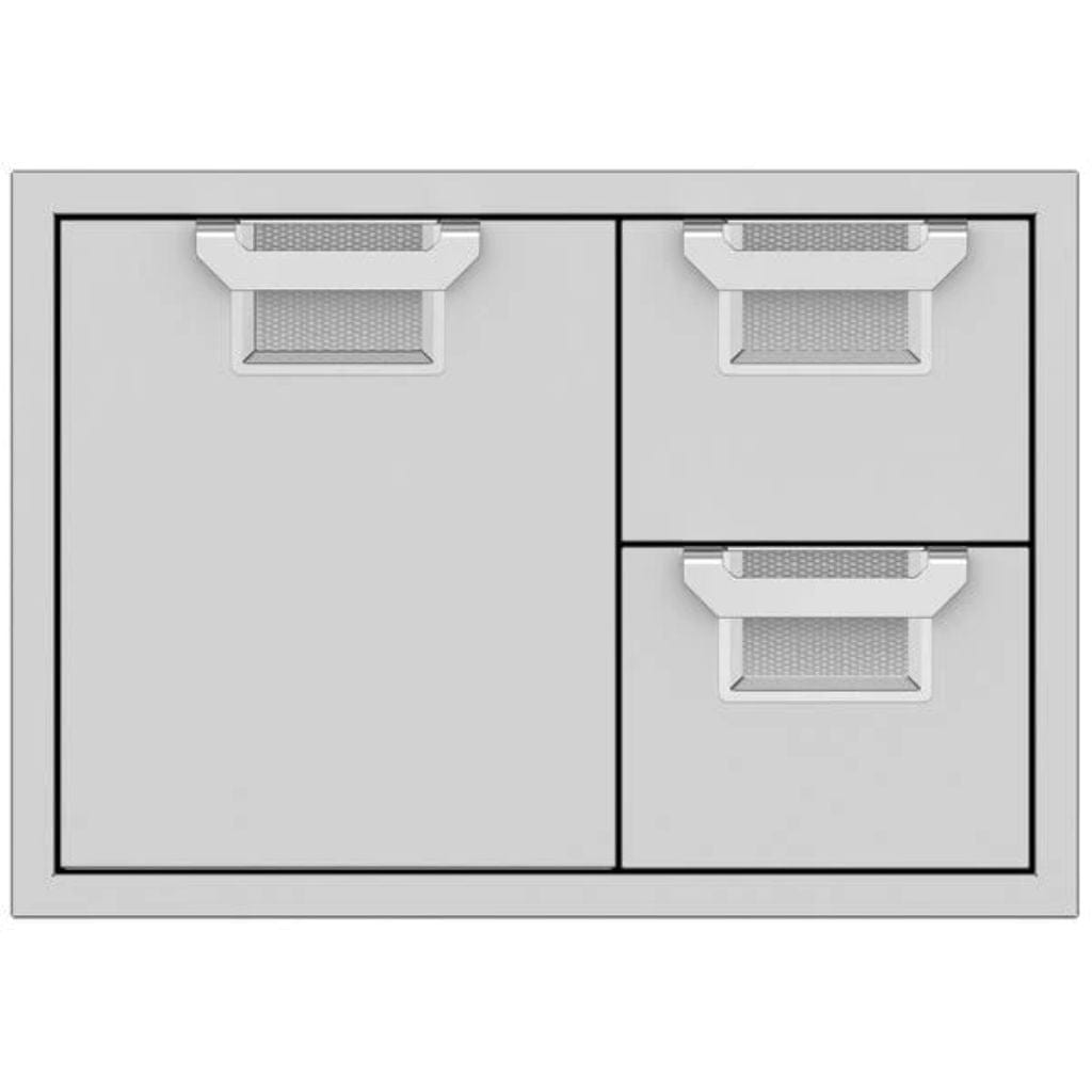 Hestan 30" Aspire Double Drawer and Door Storage Center