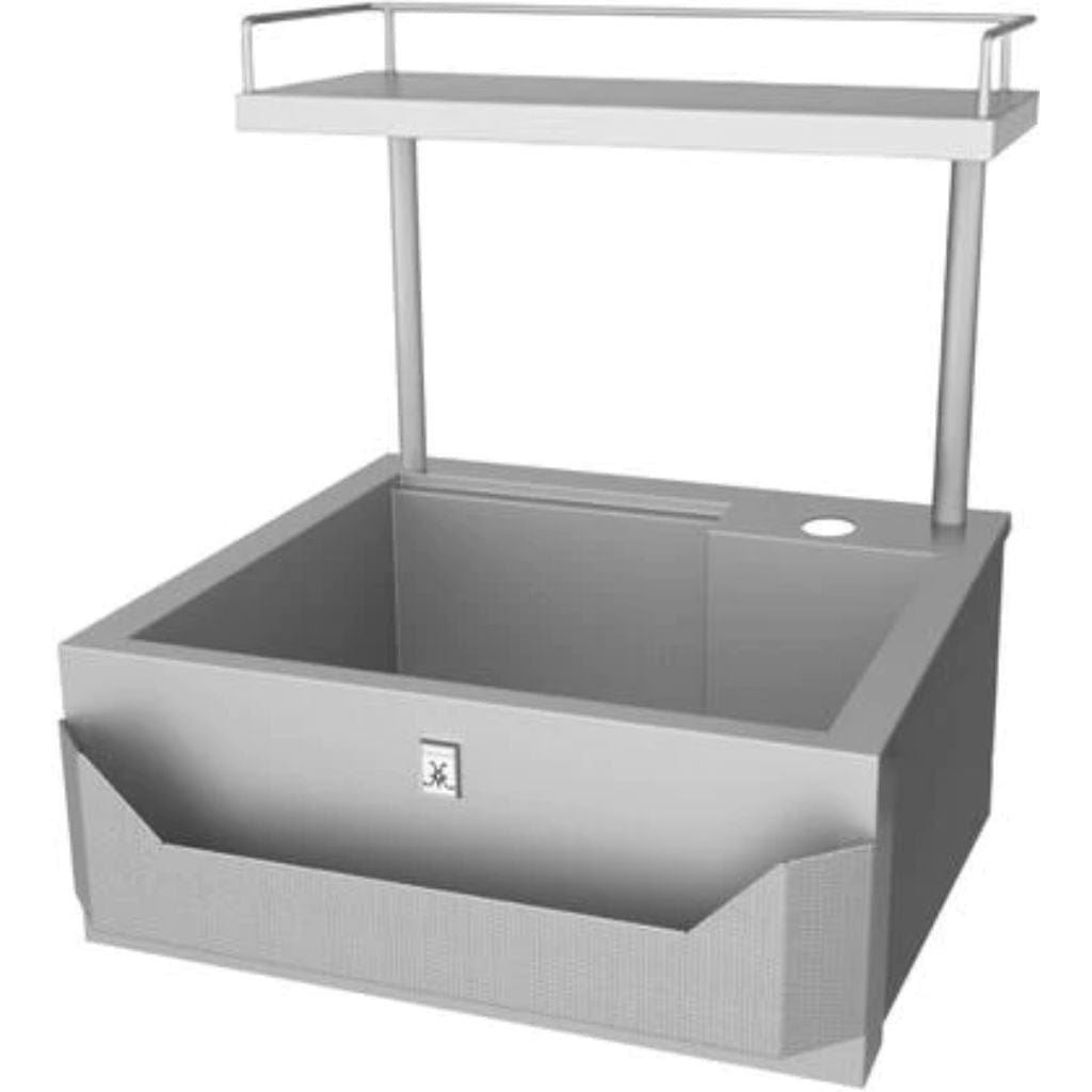 Hestan 30" Insulated Sink, High Shelf