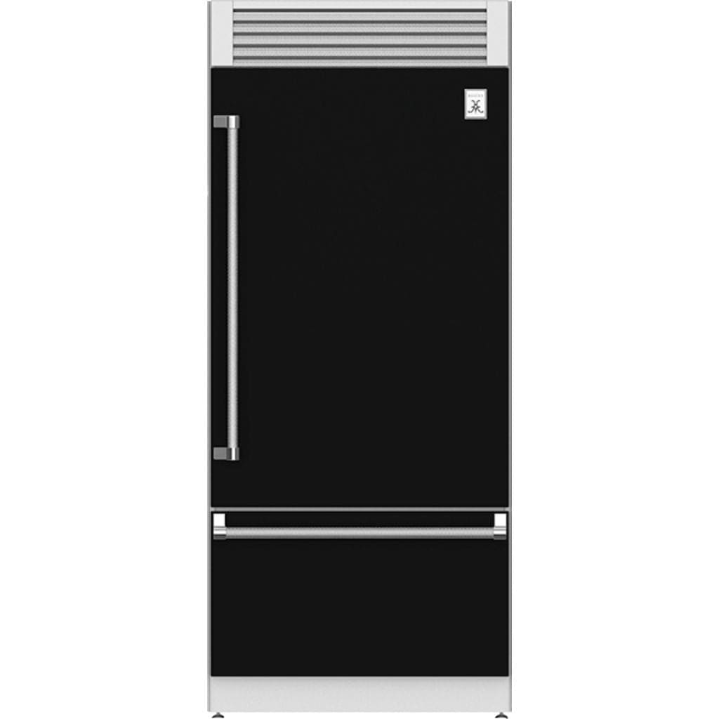 Hestan 36" Pro Style Bottom Mount, Top Compressor Refrigerator - KRP Series
