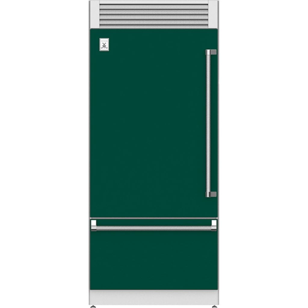 Hestan 36" Pro Style Bottom Mount, Top Compressor Refrigerator - KRP Series