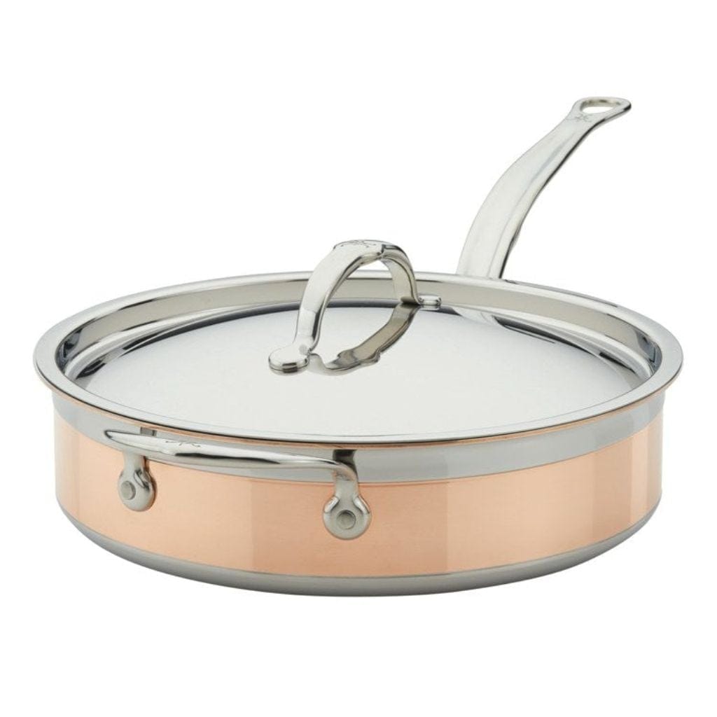 Hestan 3.5" CopperBond Induction Copper Saute Pan With Helper Handle