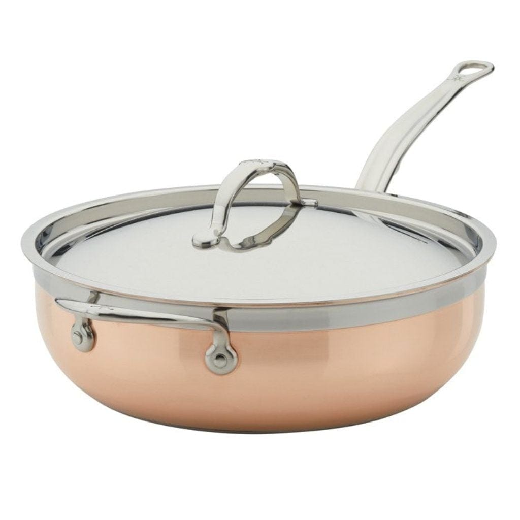 Hestan 5qt. CopperBond Induction Copper Essential Pan With Lid