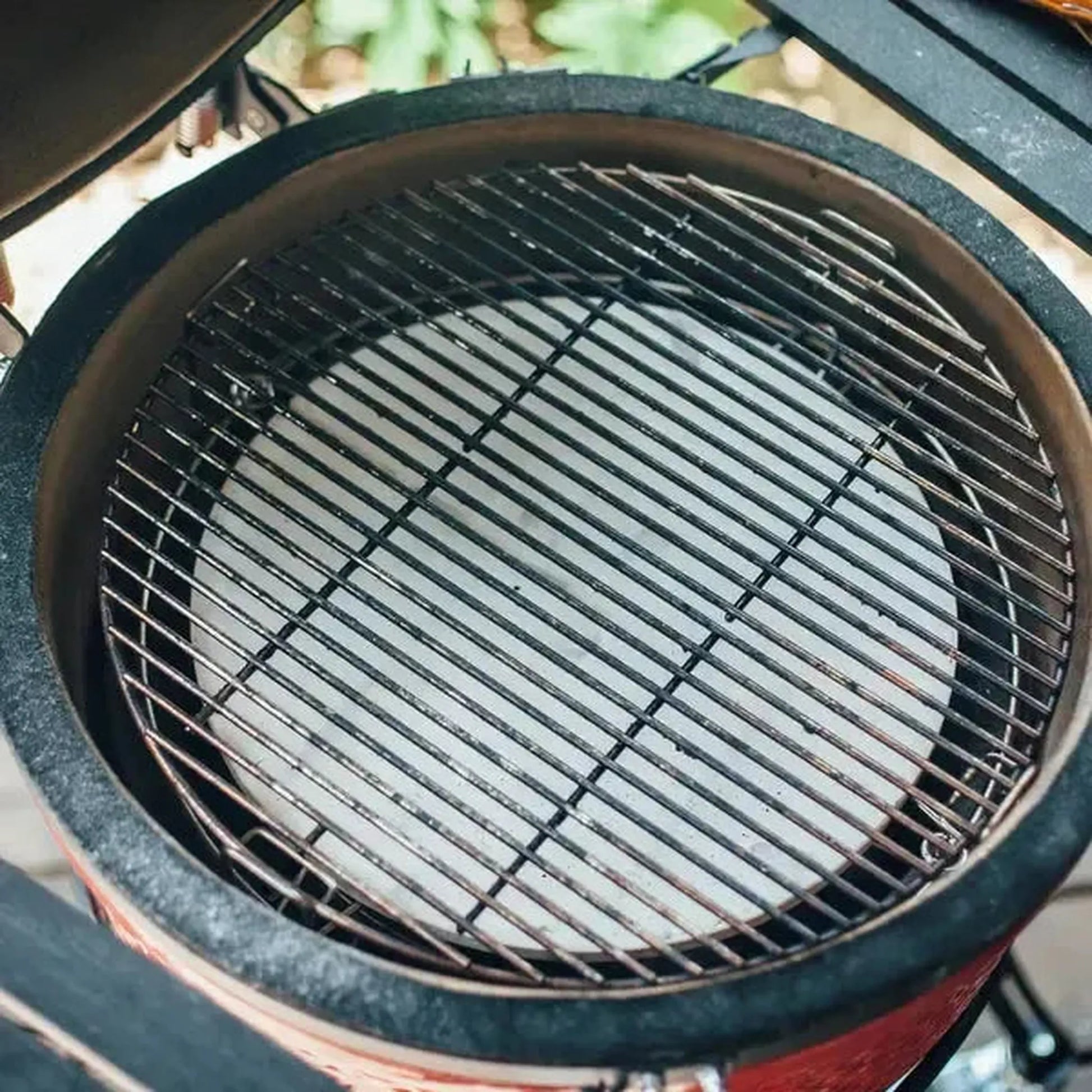 Kamado Joe 2-Piece Half Moon Heat Deflector Plates for Classic Joe Series Grills