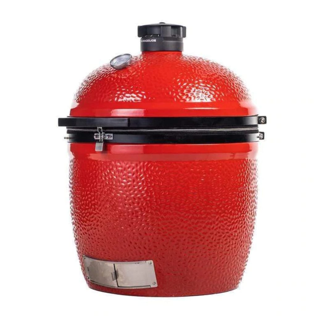 Kamado Joe 24" Red Big Joe III Stand-Alone Ceramic Kamado Charcoal Grill