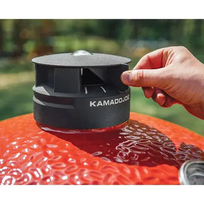 Kamado Joe Big Joe Series II 24" Red Standalone Ceramic Kamado Charcoal Grill