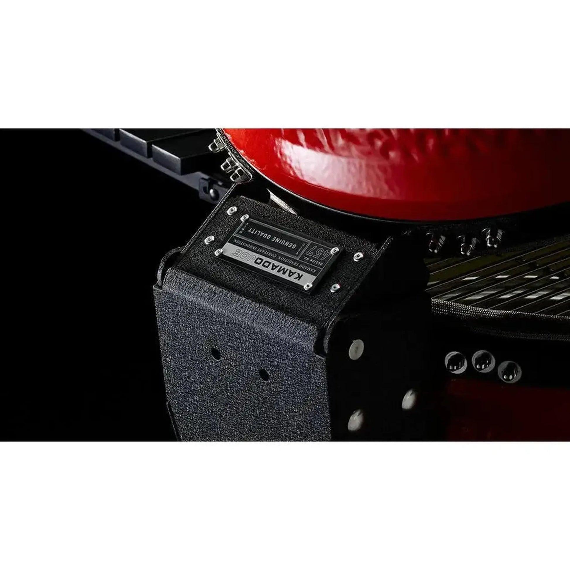 Kamado Joe Big Joe Series II 24" Red Standalone Ceramic Kamado Charcoal Grill