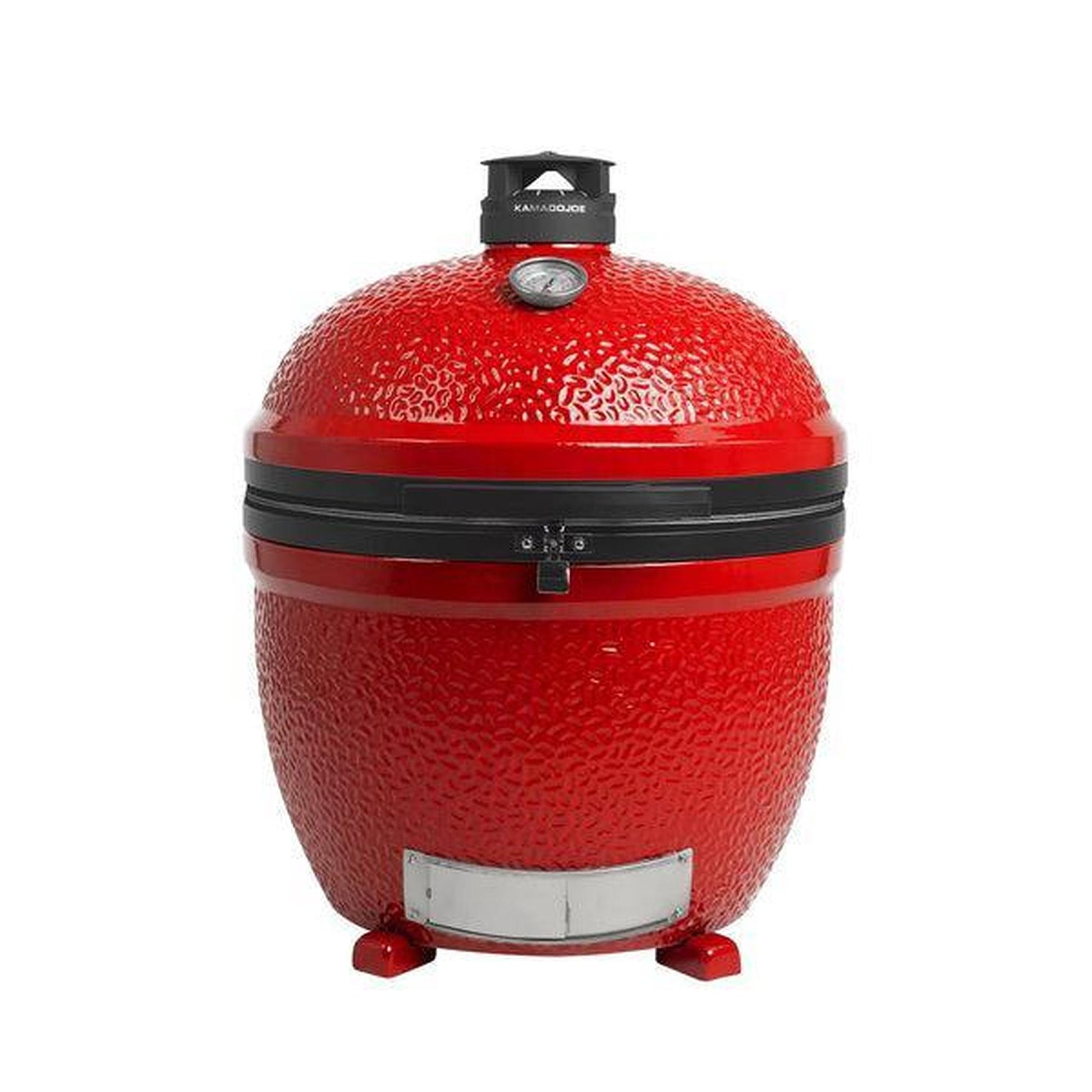 Kamado Joe Big Joe Series II 24" Red Standalone Ceramic Kamado Charcoal Grill