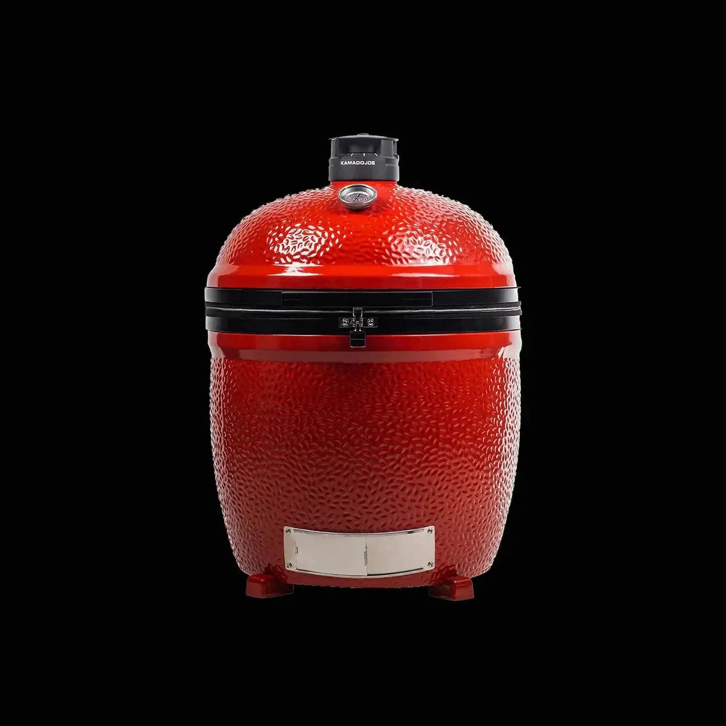 Kamado Joe Big Joe Series III 24" Red Standalone Ceramic Kamado Charcoal Grill