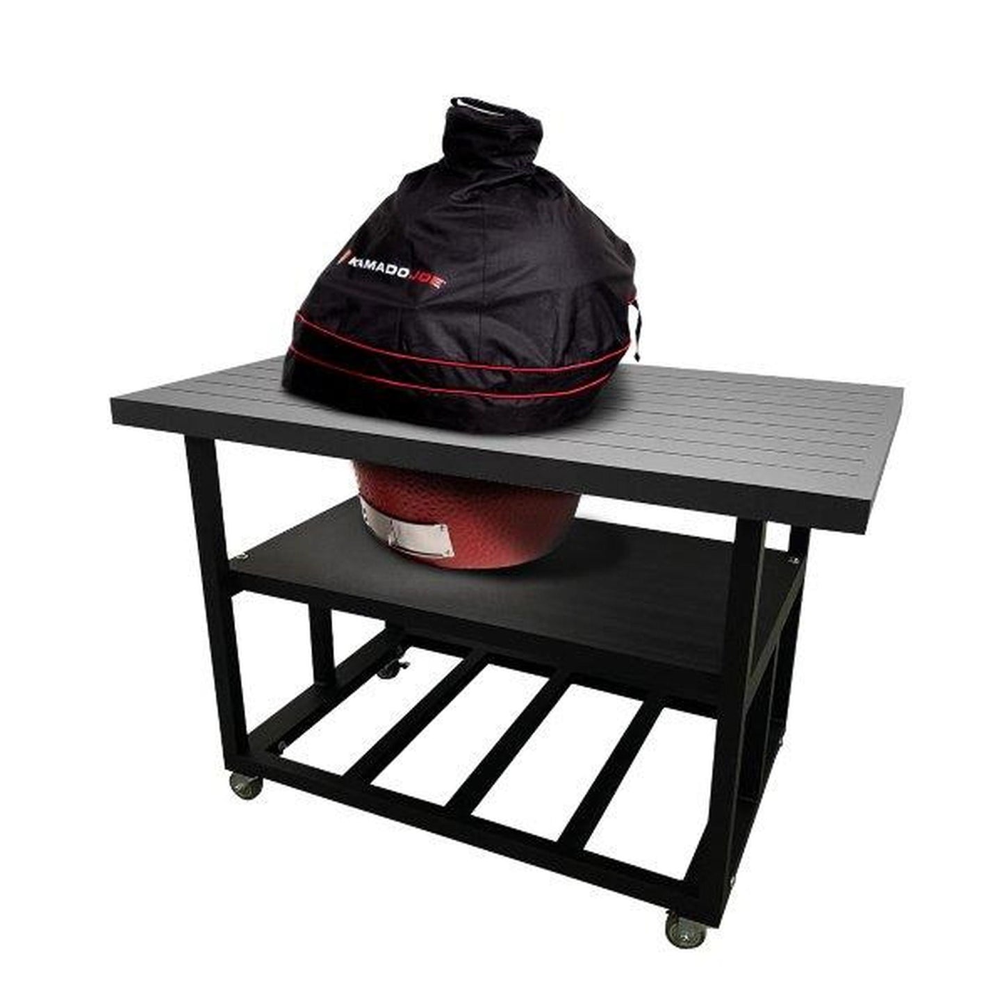 Kamado Joe Black Polyester Dome Cover for Classic Joe Built-in Series and Pellet Joe Grills