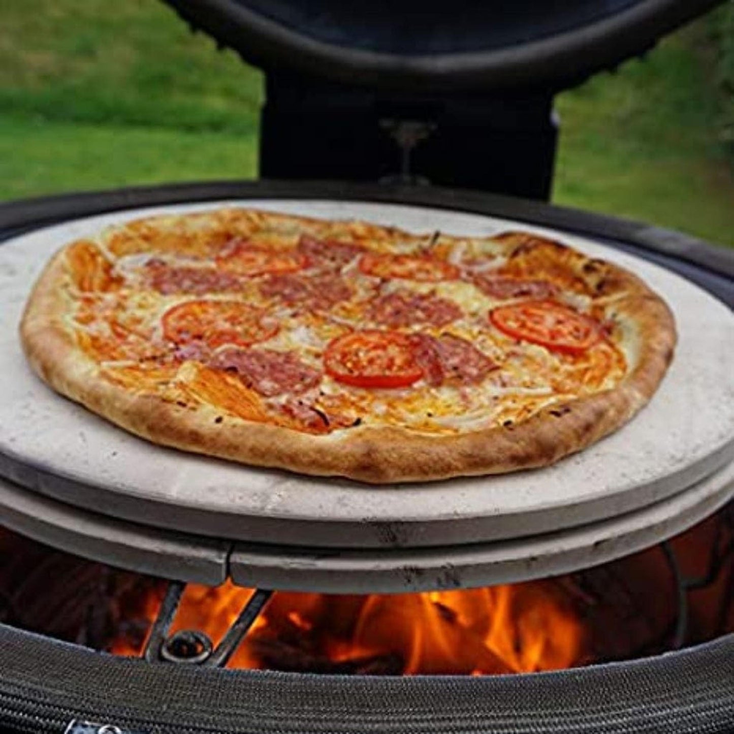 Kamado Joe Ceramic Pizza Stone for Big Joe Series Grills