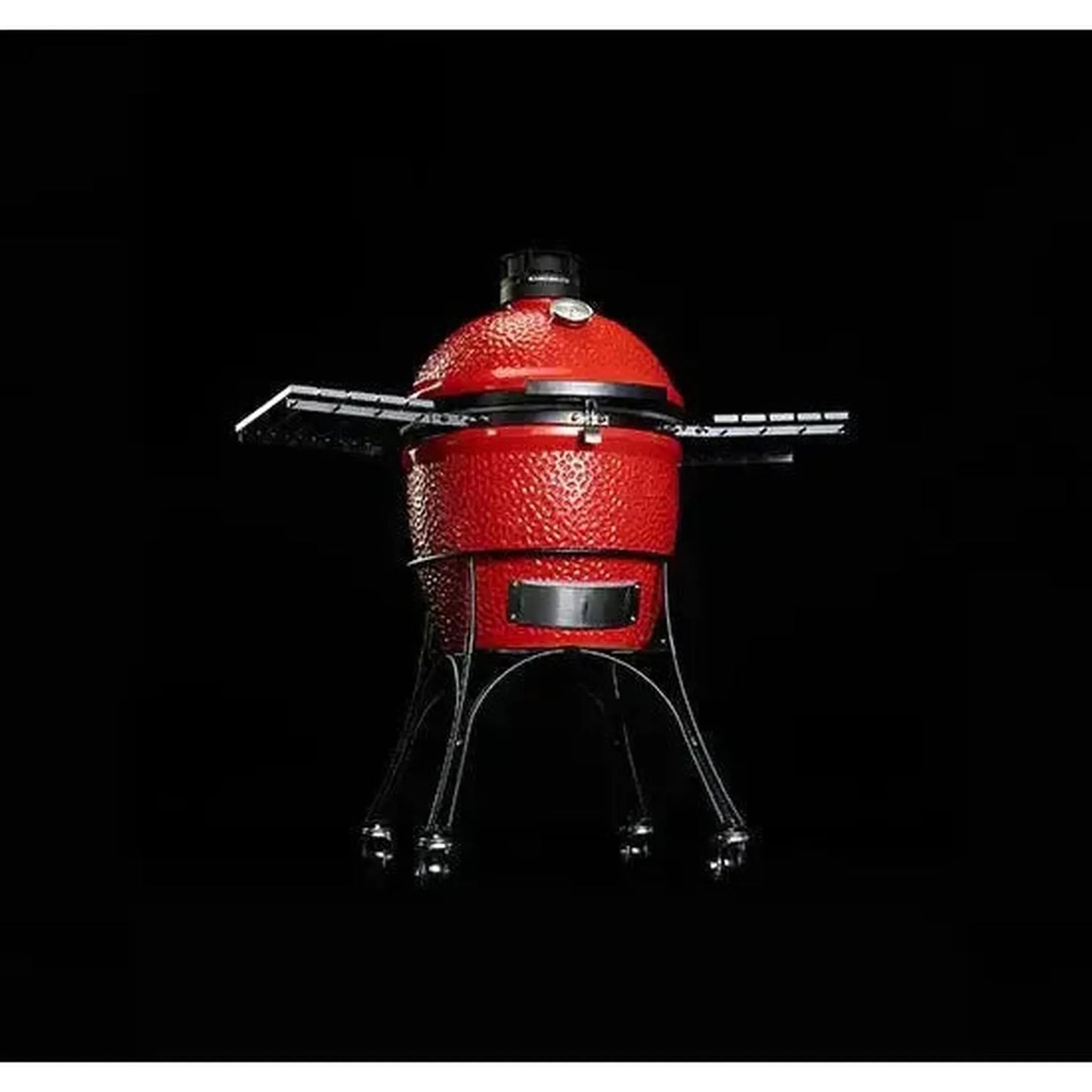 Kamado Joe Classic Joe Series II 18" Red Ceramic Kamado Charcoal Grill With Cart