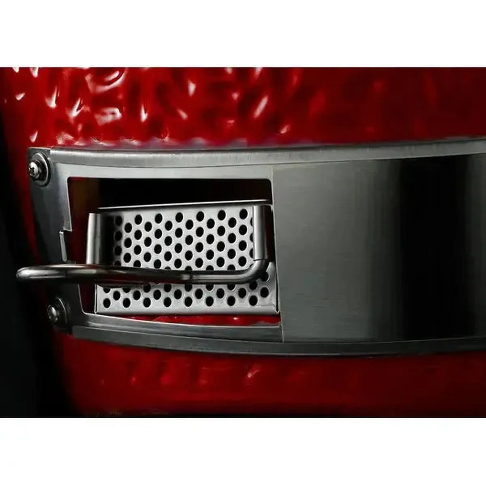 Kamado Joe Classic Joe Series II 18" Red Ceramic Kamado Charcoal Grill With Cart